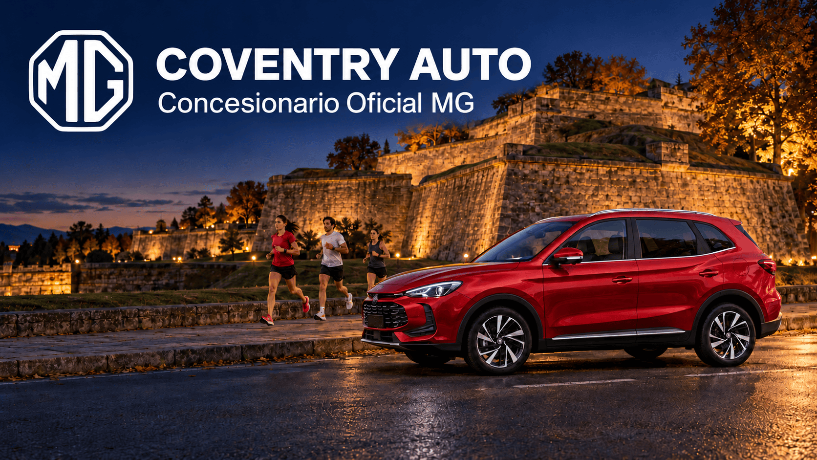 Logo MG Coventry Auto ampliado